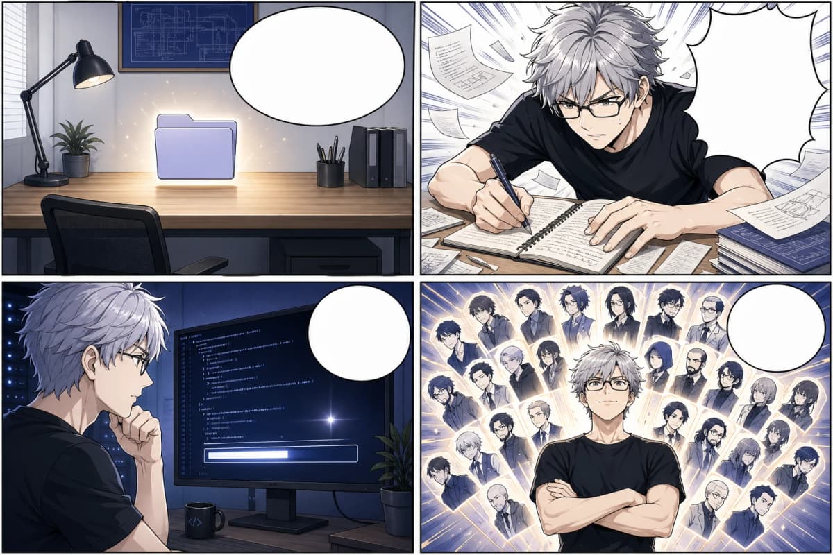 CLAUDE.mdが書かれた瞬間、組織が起動した