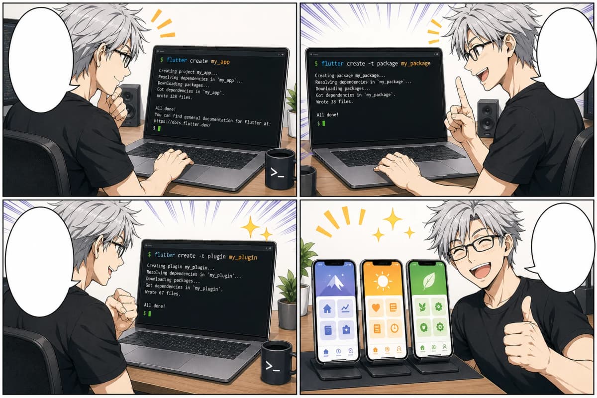 2026-04-24、5分間隔で3本がビルドされた朝