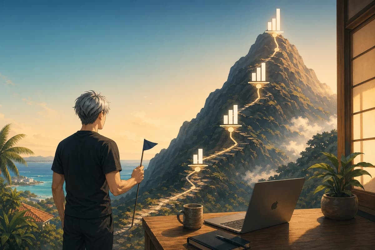 第6章 ― KPI設計(前編): 月300万円までの登山地図