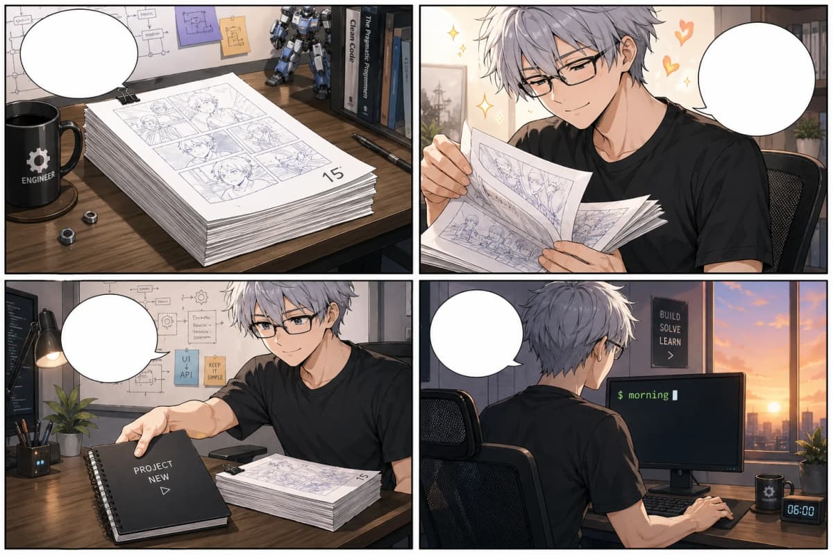 創業編15本のあとに、HIROKIが机に置いたもの