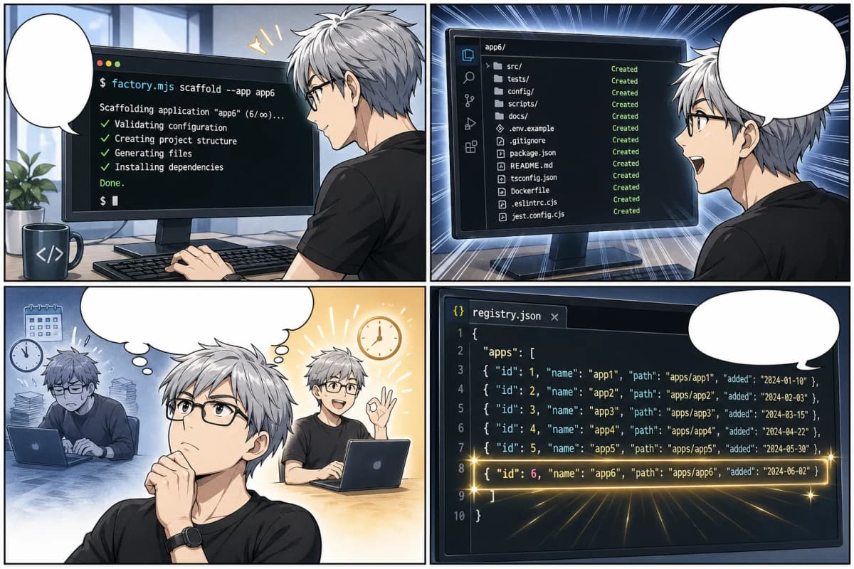 雛形 × Agent × registry の三点セットが回り出す瞬間