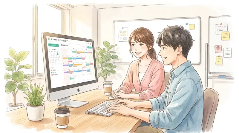 イベント情報が「伝わらない」問題をカレンダーUIで解決する