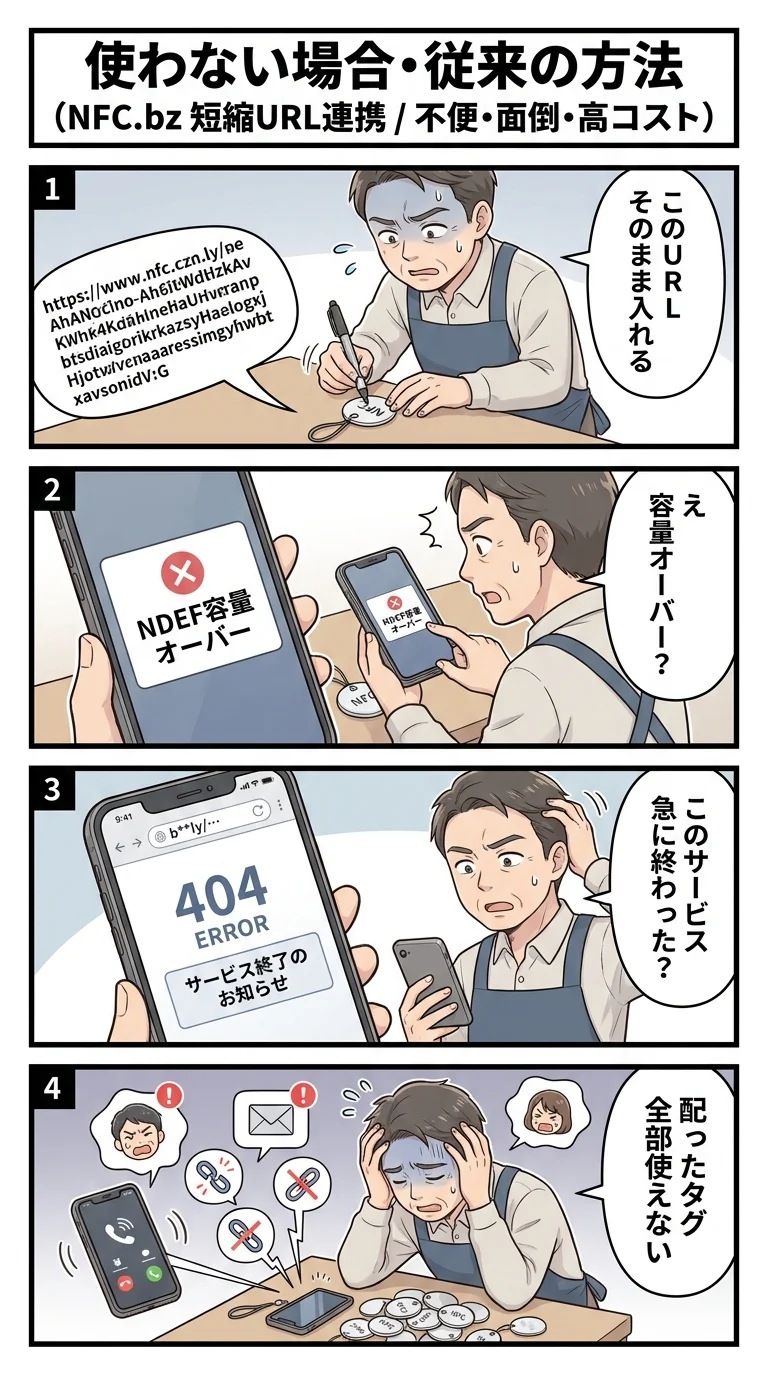 従来の方法/他社アプリ
