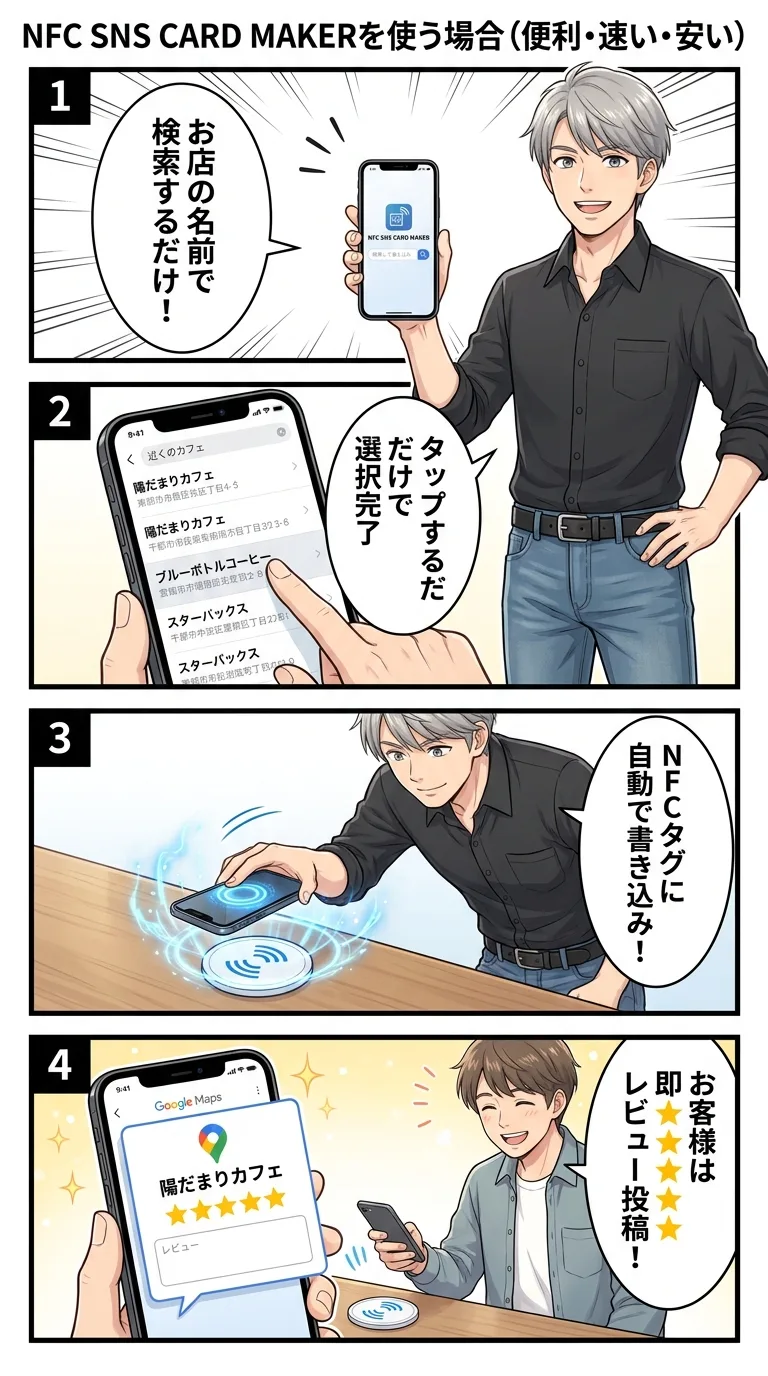 NFC SNS CARD MAKERを使う