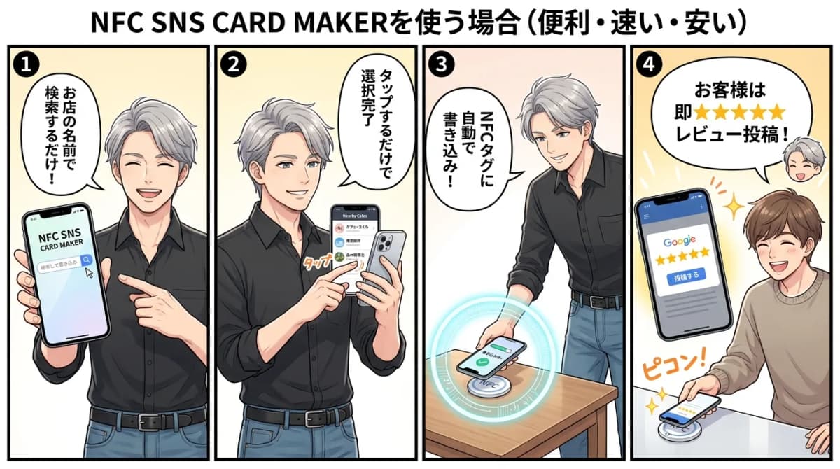 NFC SNS CARD MAKERを使う