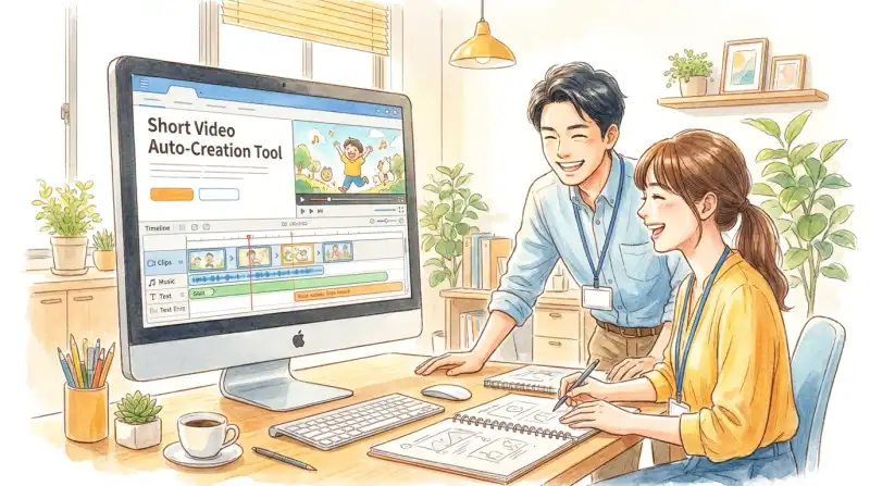 ショート動画自動生成ツールの開発ストーリー — テーマ入力→台本→画像→音声→動画の全工程をAIで自動化するショート動画メーカー