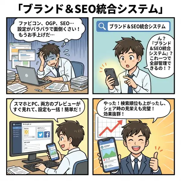 ブランド&SEO統合システム