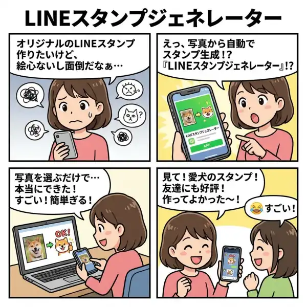 LINEスタンプジェネレーター v2