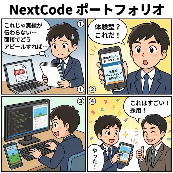 NextCode ポートフォリオサイト