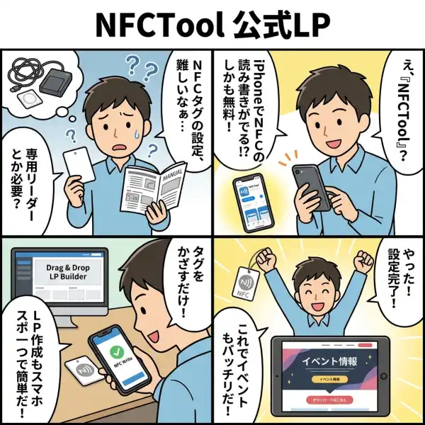 NFCTool 公式LP