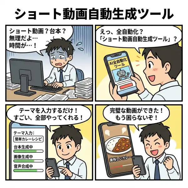 ショート動画自動生成ツール