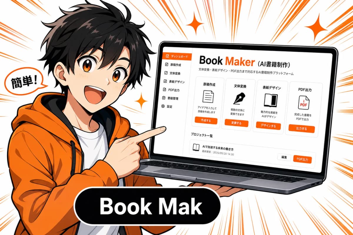 Book Maker(AI書籍制作)