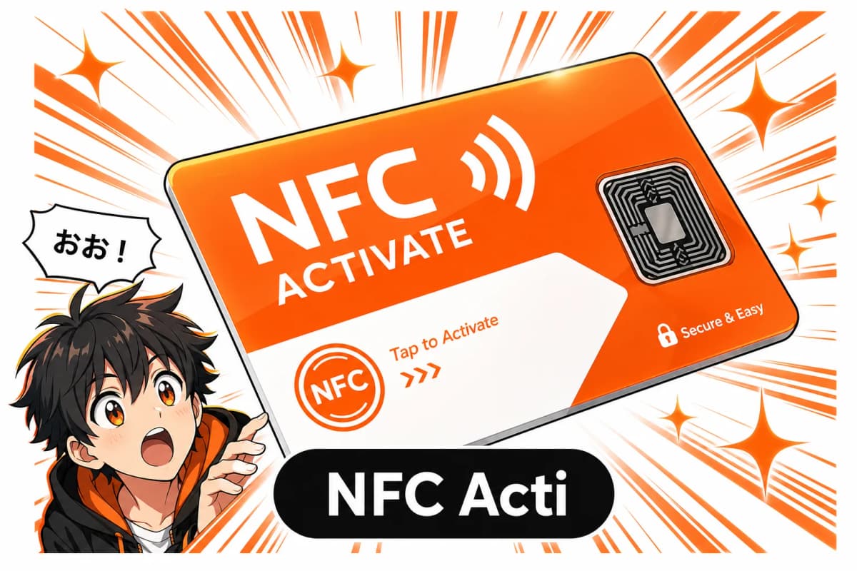 NFC Activateの画面