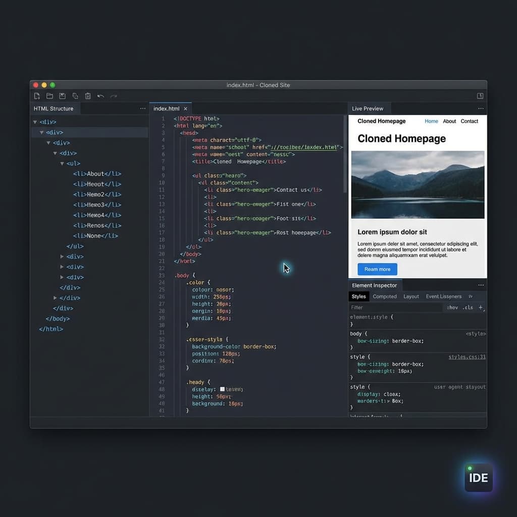 HTML/React/Vue/Tailwind等7種類の出力フォーマット