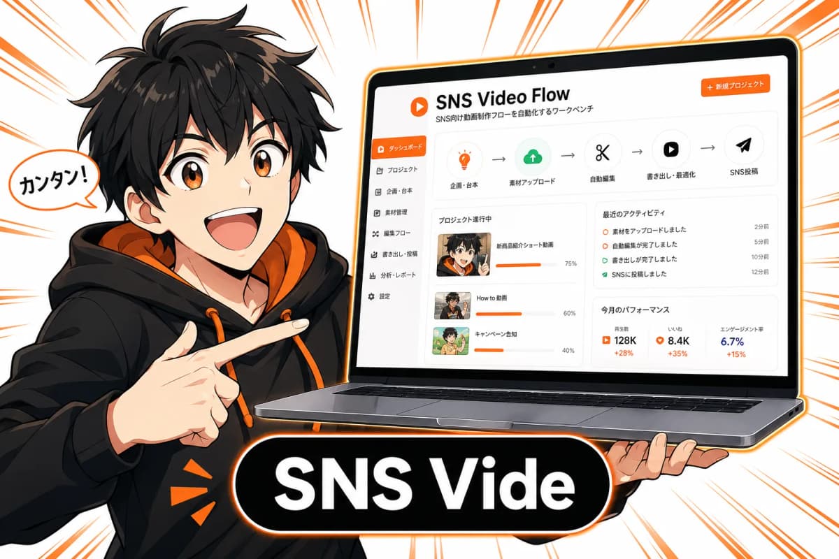 SNS Video Flow