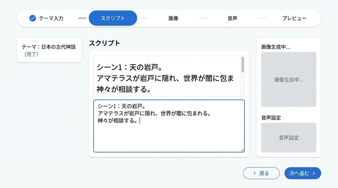 全自動動画パイプライン