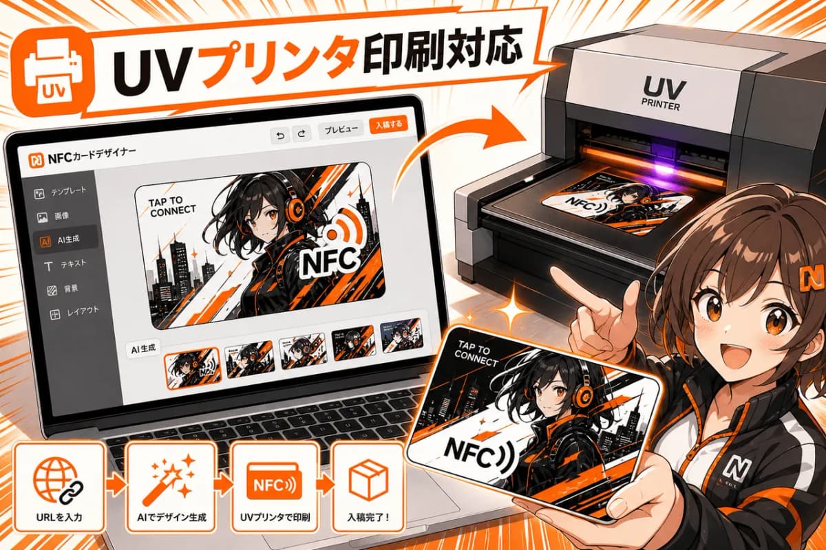 UVプリンタ印刷対応
